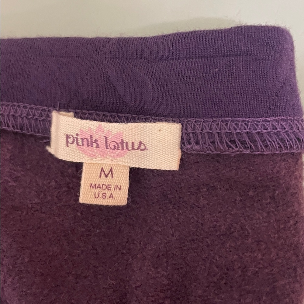 Pink Lotus Purple Cozy Top - Picture 7 of 9